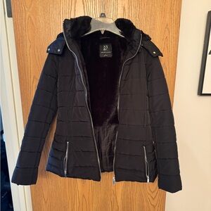 Black Puffer Coat